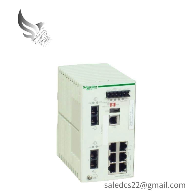 Schneider TCSESM083F2CU0 Switch, 8 Ports