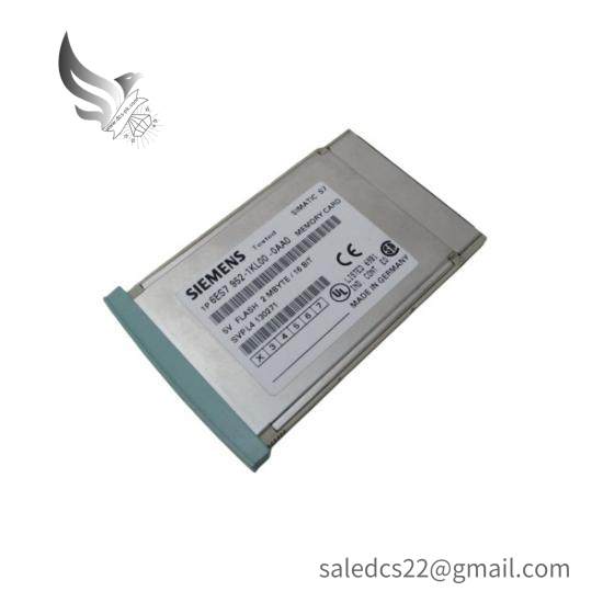 Siemens 6ES7 952-1KL00-0AA0  Flash Memory Card - 2MB