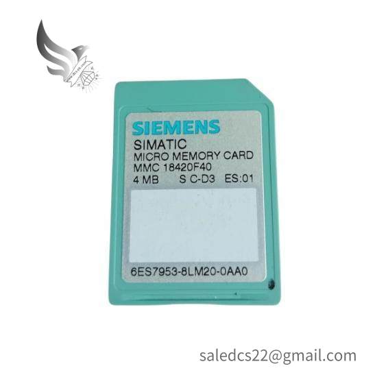 Siemens 6ES7 953-8LM20-0AA0  Micro Memory Card