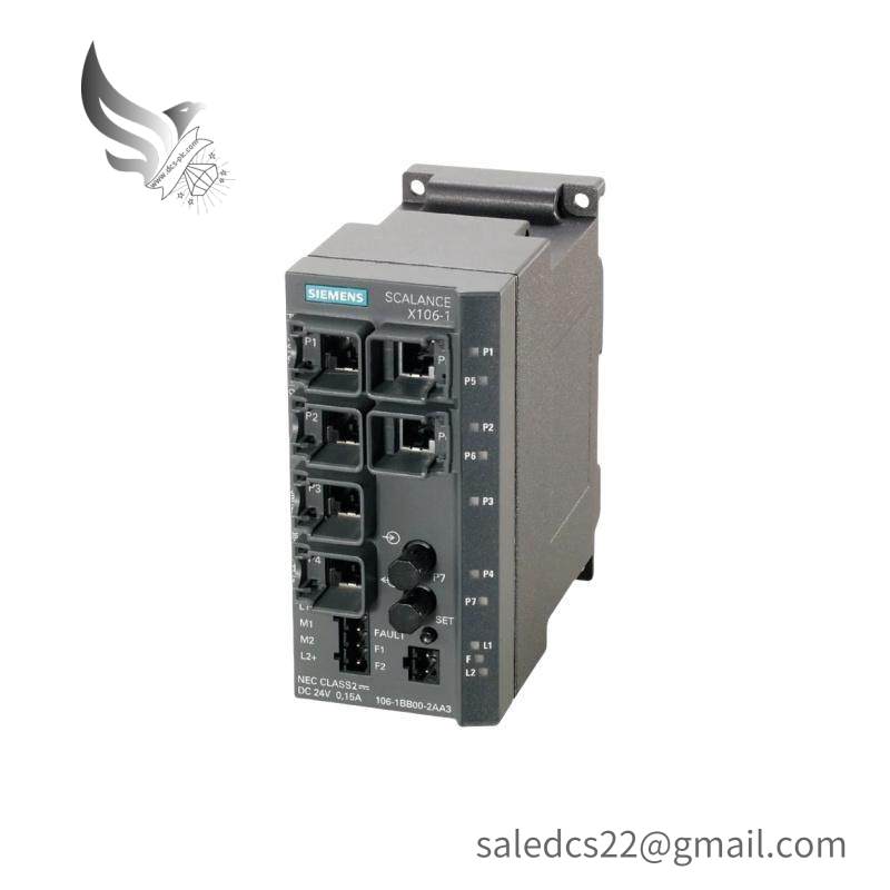 SIEMENS 6GK5106-1BB00-2AA3 Ethernet Switch Scalance