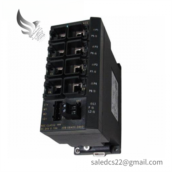 Siemens 6GK5208-0BA00-2AA3 managed IE switch