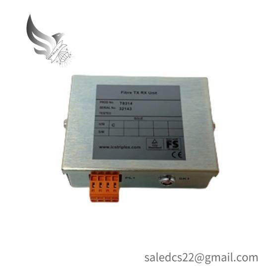 T8314  ICS Triplex  Trusted Fiber TX RX Unit