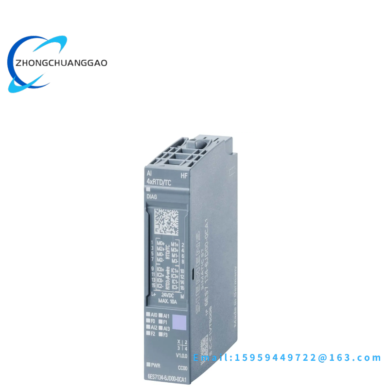 SIEMENS 6ES7134-6JD00-0CA1 ANALOG INPUT MODULE