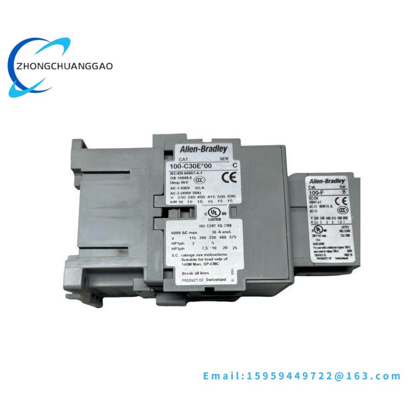 Allen Bradley 100-C30E*00 CONTACTOR RELAY