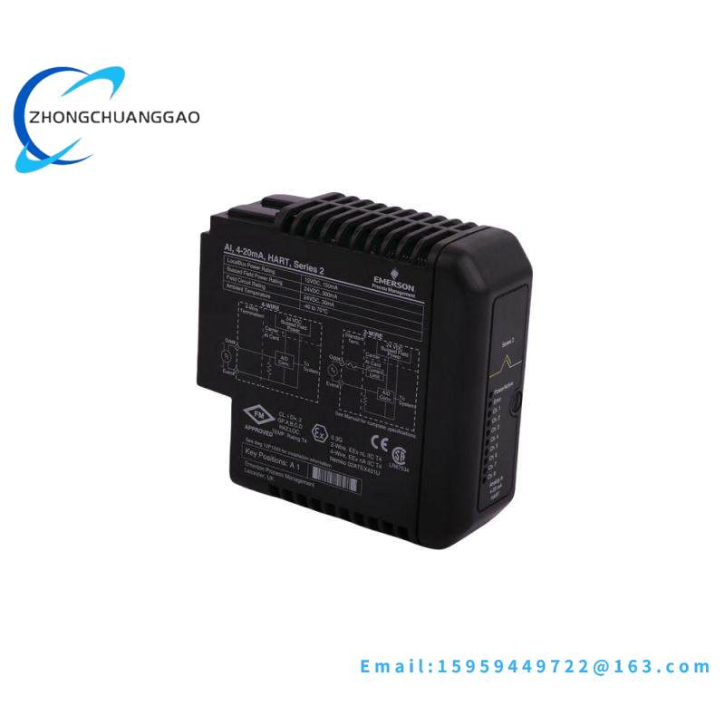 EMERSON KJ3203X1-BA2 13P0085X012 DeltaV Module