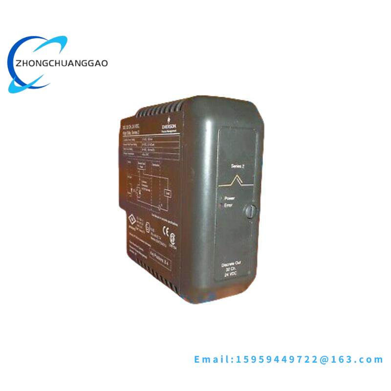 Emerson KJ3204X1-BA1 12P3275X022 Discrete Output Module