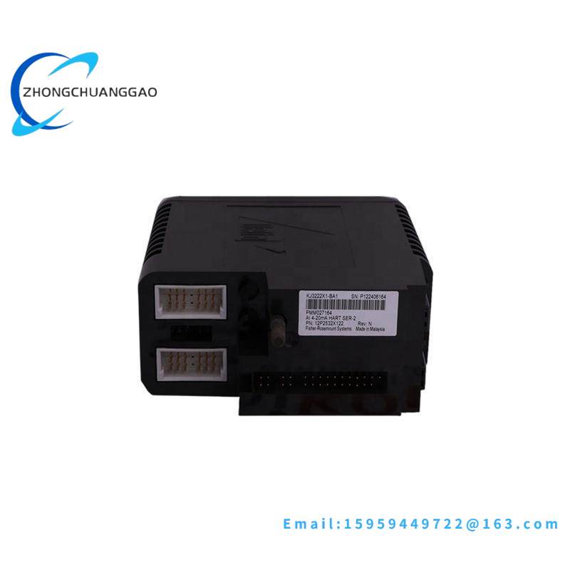 EMERSON KJ3222X1-BA1 12P2532X122 VE4033S2B1 Analog Input Module