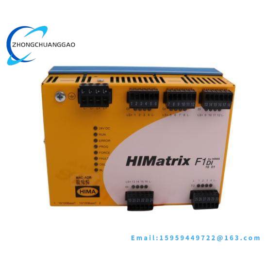 F1 DI 16 01  Hima Safety-Related Controller