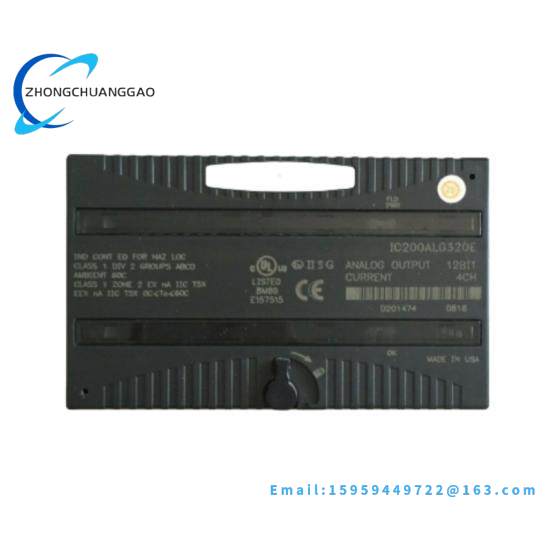 GE FANUC IC200ALG620 Analog Input I/O