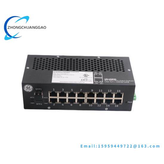 GE IS420ESWBH1A ESWB ETHERNET SWITCH W/FIBER