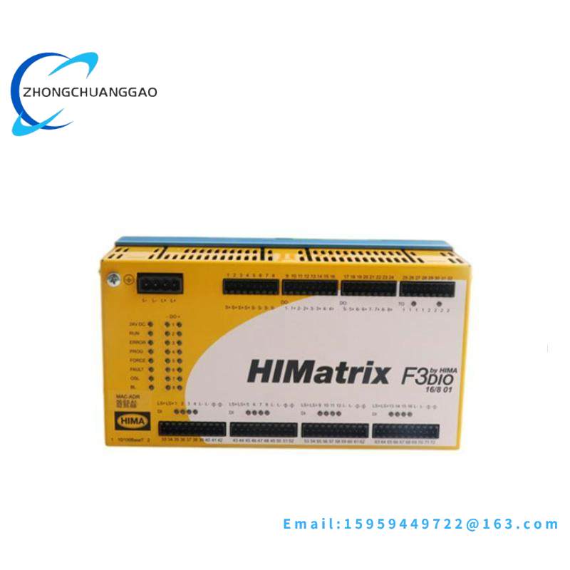 HIMA HIMATRIX F60DIO24/1601 F60 DIO 24/16 01 Safety-Related Controller