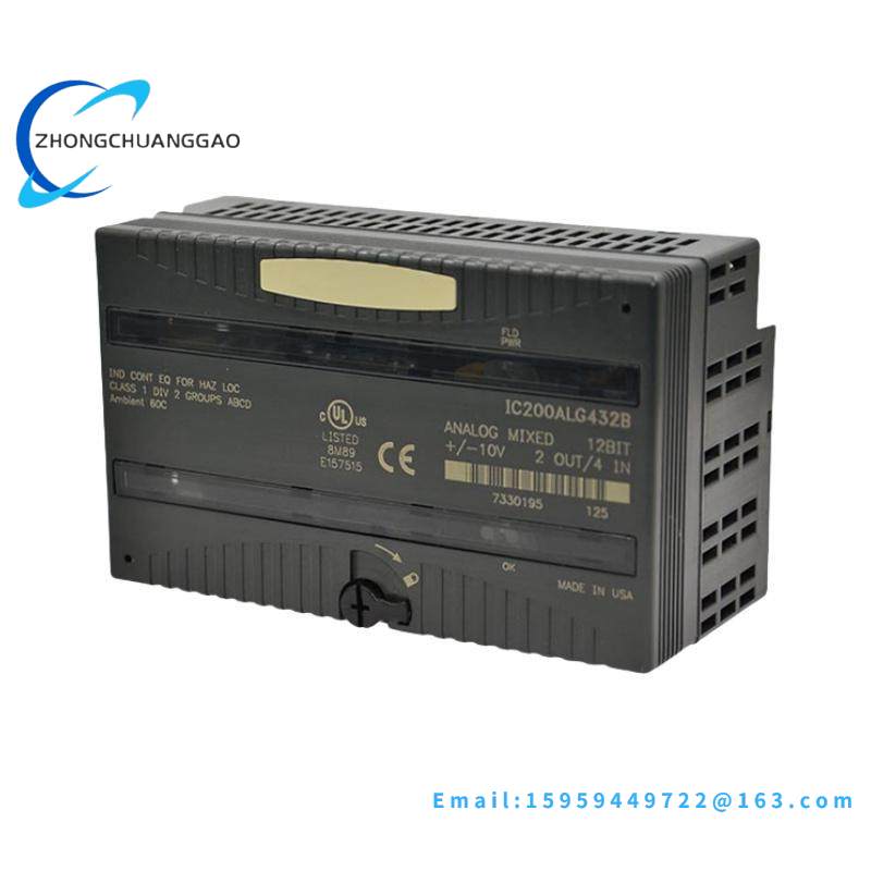 GE Fanuc IC200ALG432 Analog Mixed Module