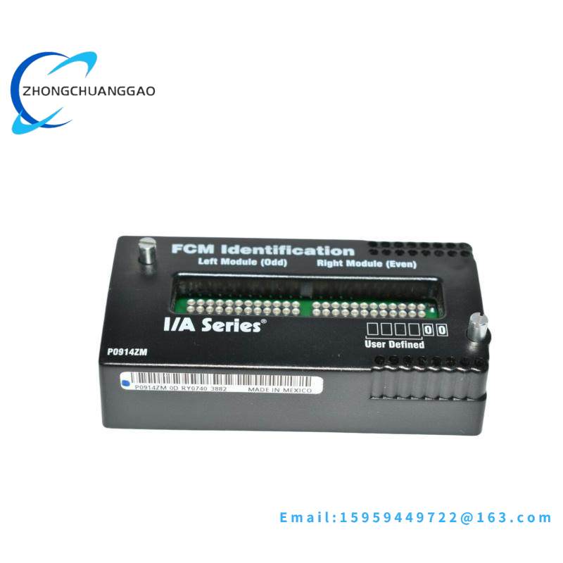 FOXBORO P0914ZM IDENTIFICATION MODULE