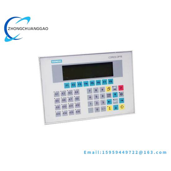 SIEMENS 6AV3515-1MA30 OP15/C1 Operator Panel