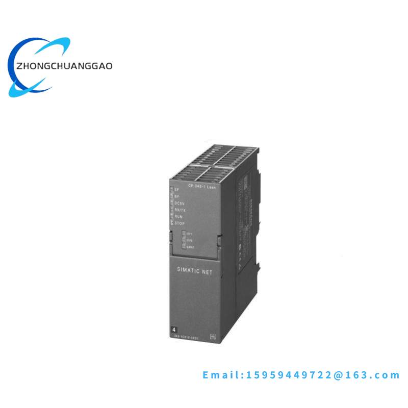 SIEMENS 6ES7343-1CX10-0XE0 CP 343-1 LEAN COMMUNICATION PROCESSOR