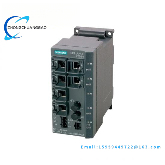 Siemens 6GK5206-1BB10-2AA3 SCALANCE X206-1  Simatic