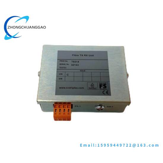 T8314  ICS Triplex  Trusted Fiber TX RX Unit