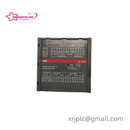 ABB GJR5251600R0202 07AI91 Analog I/O module