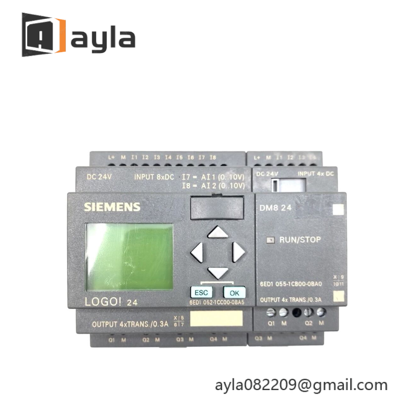 SIEMENS 6ED1 052-1CC00-0BA5 LOGIC MODULE, DISPLAY