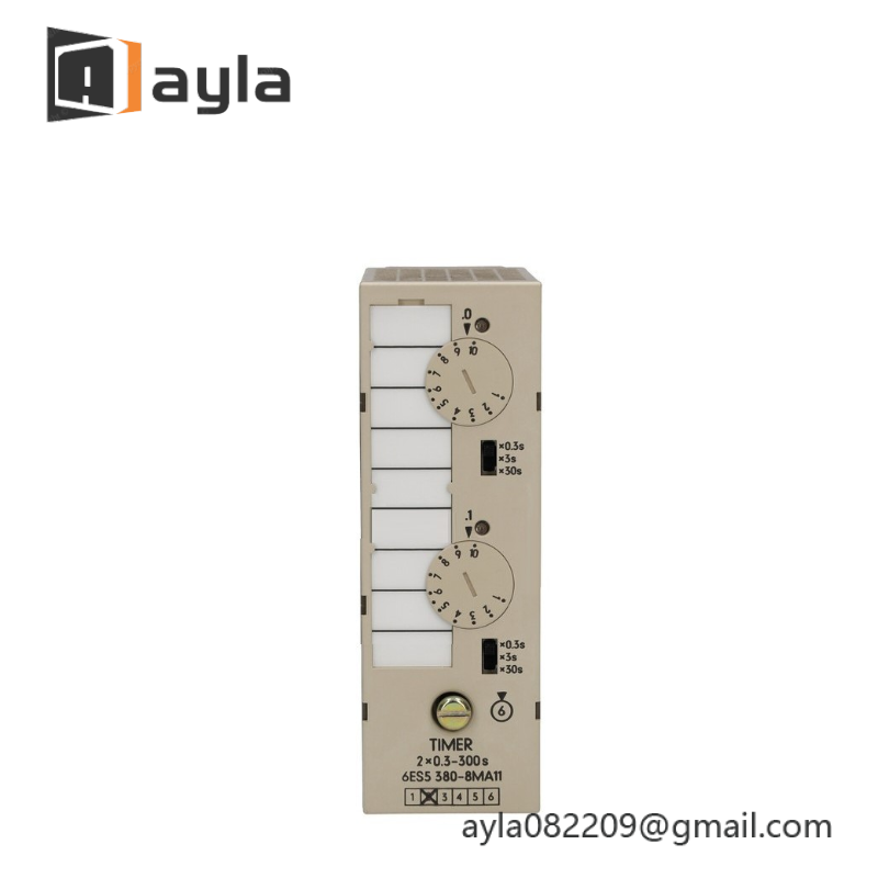 SIEMENS 6ES5380-8MA11 Timer Module