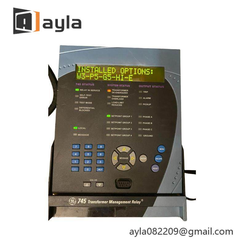 GE 745-W3-P511-G51-HI-R-E relays