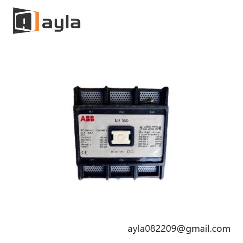 ABB EH550G 3P CONT.110VDC W/RECT.120V