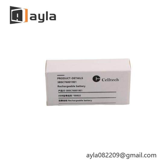 ABB SB822 3BSC760019E1 Rechargeable Lithium-Ion Battery