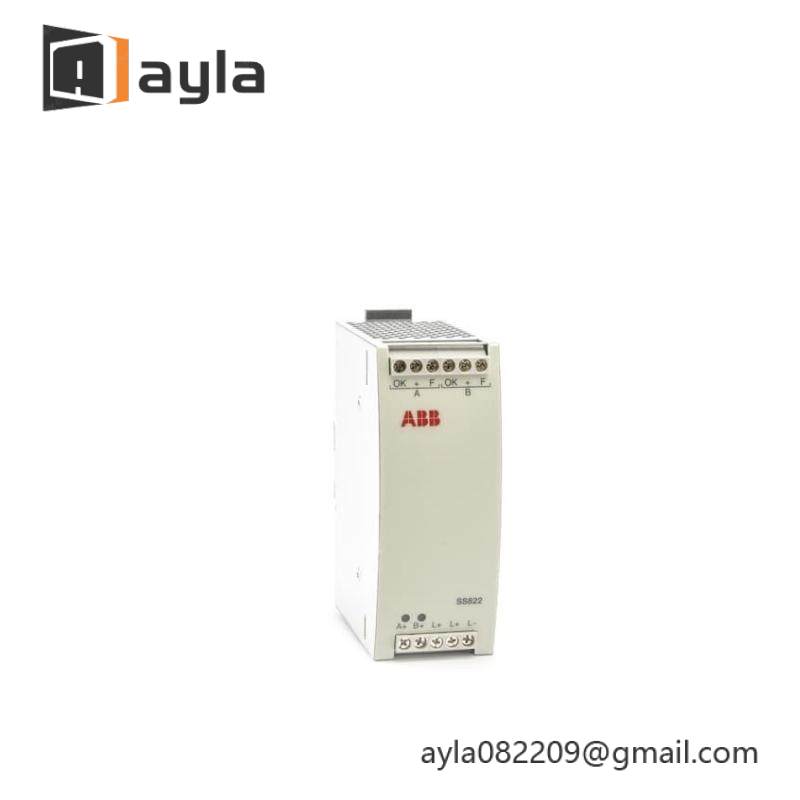 ABB SS822 SS822 Power Voting Unit