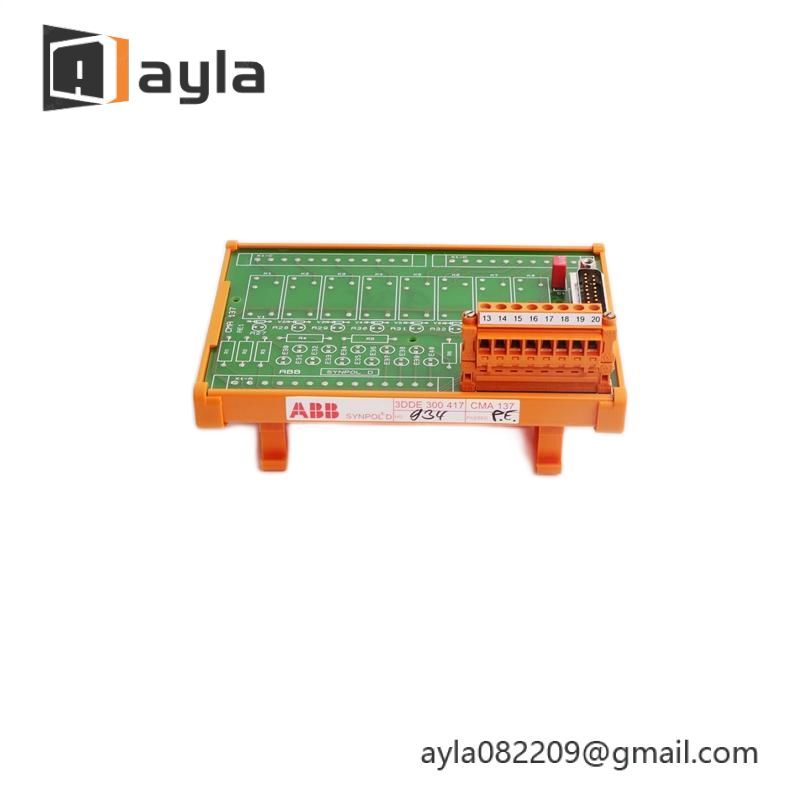 ABB CMA137 3DDE300417 Connection Module