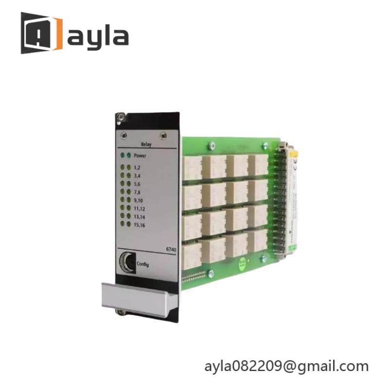 Emerson A6740-10 16-Channel Output Relay Module
