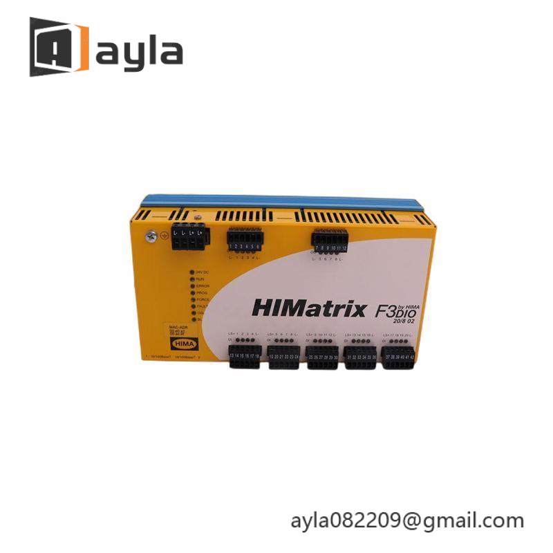 HIMA F3 DIO 20/8 02 F3DIO20/802 Remote I/O Module