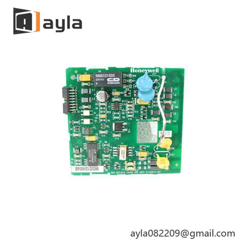 Honeywell 51452810-001 Auxiliary Output / Input Board Circuit