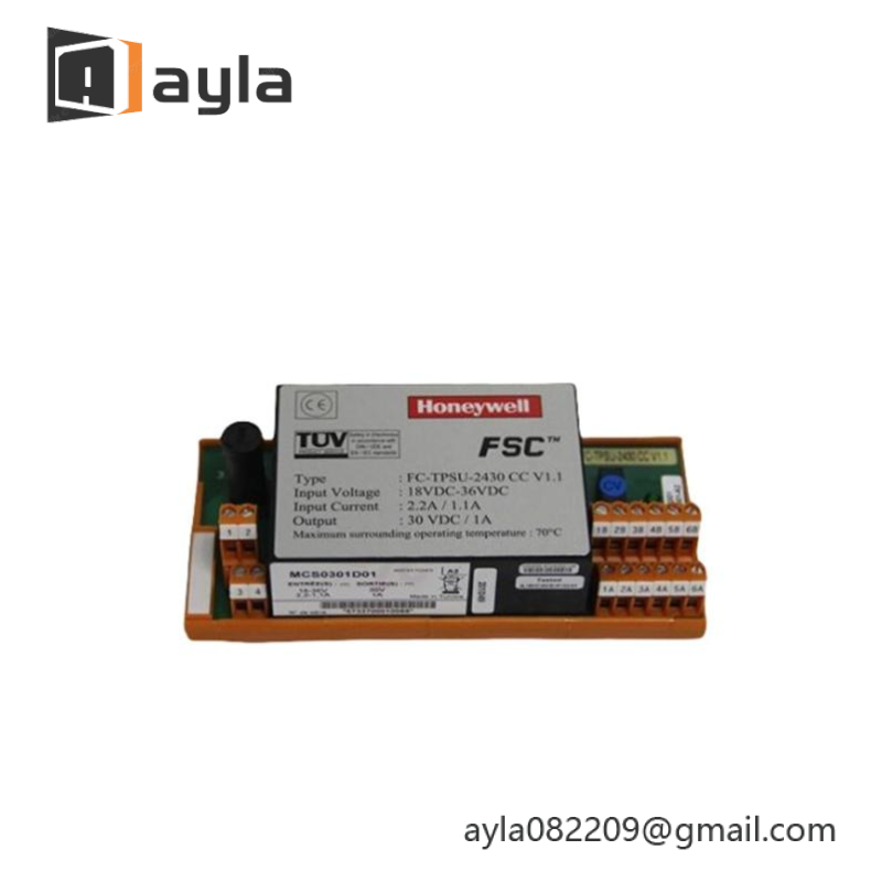 HONEYWELL FC-BSN-1608 SAFE NAMUR SENSOR CONVERTER DCS MODULE