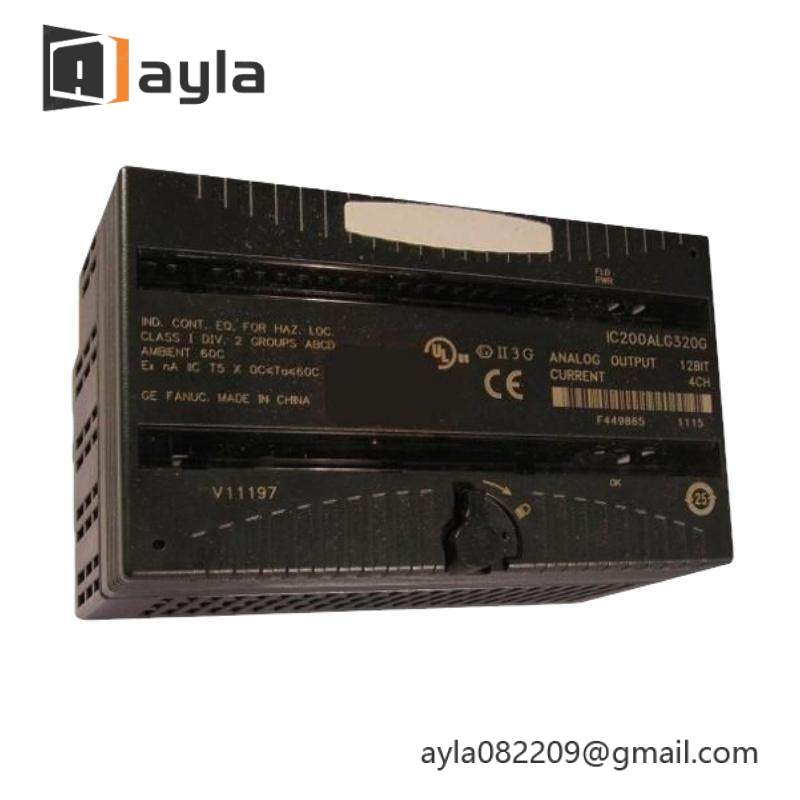 GE IC200ALG320 Analog Output Module