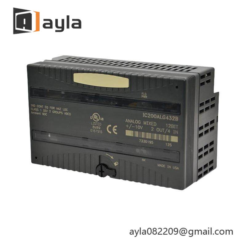 GE Fanuc IC200ALG432 Analog Mixed Module