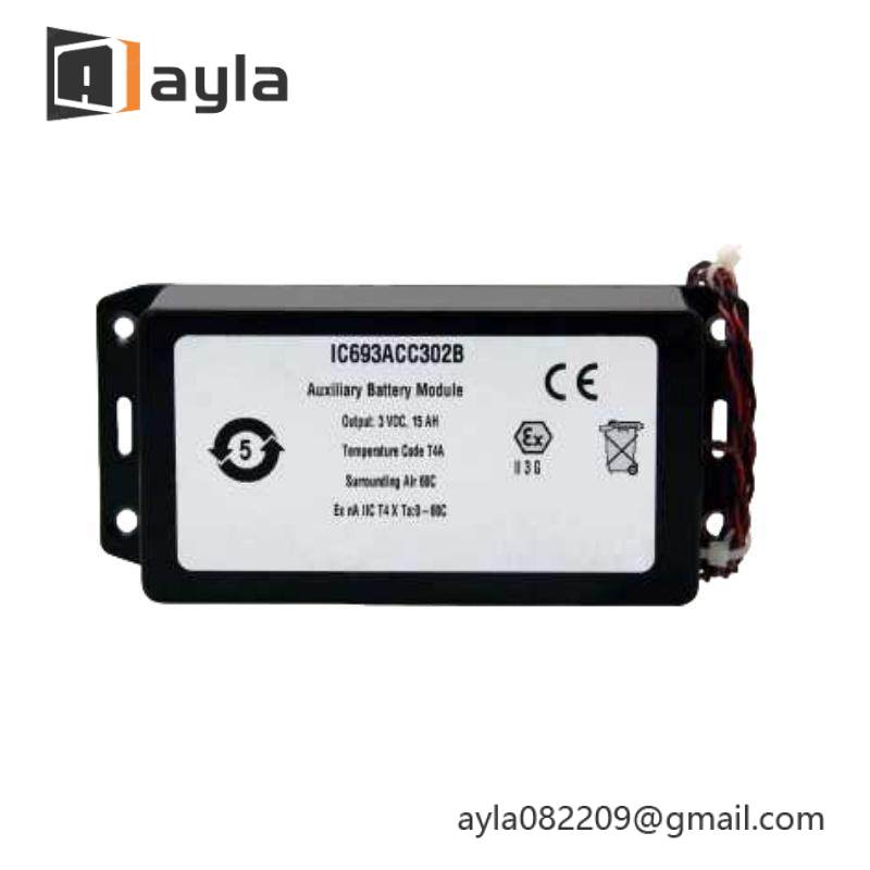 GE IC693ACC302 Auxiliary Battery Module