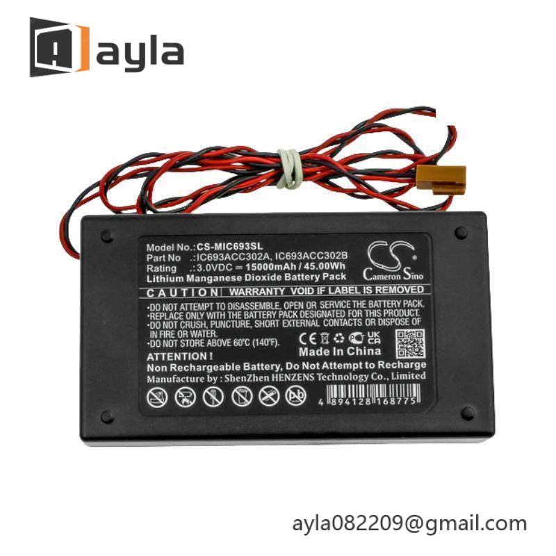 GE IC693ACC302A Auxiliary Battery module