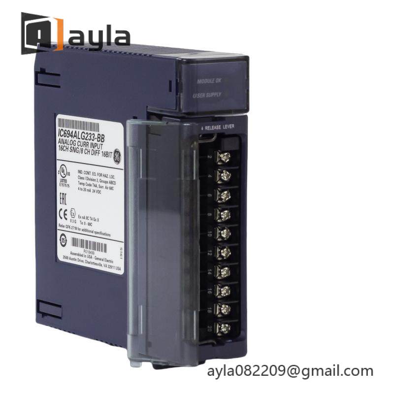 GE IC694ALG233 Analog Current Input Module