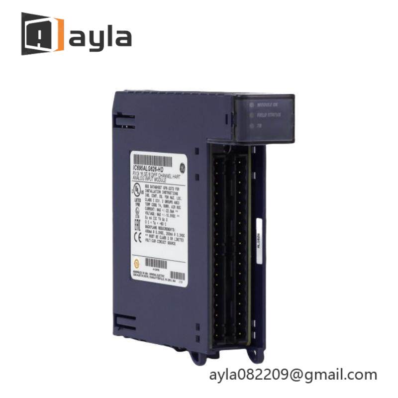 GE IC695ALG626 ANALOG INPUT HART MODULE