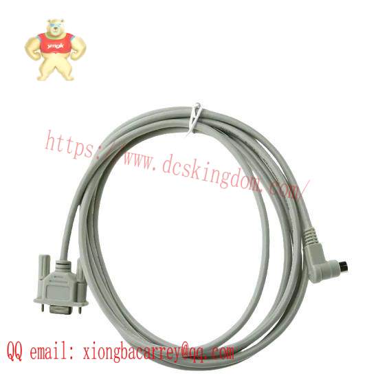 1761-CBL-PM02 8-Pin Mini DIN to 9-Pin D Shell RS232 Cable