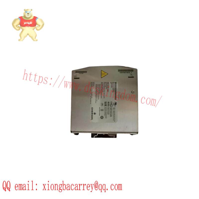 EMERSON 1X01047H01L DCS Power Supply