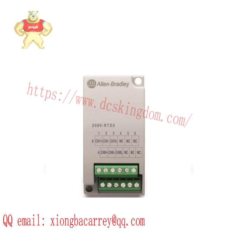 AB 2080-RTD2 Resistance Thermometer Detector Inputs