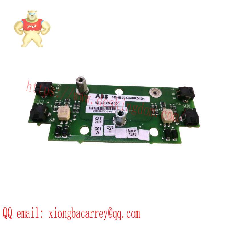 ABB 3BHE036346R0101 PC BOARD