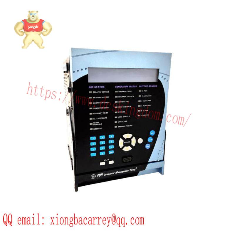 GE 489-P5-HI-A20-E Generator management relay module