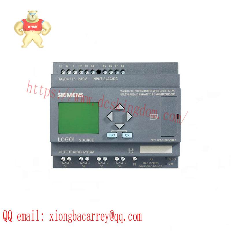 SIEMENS 6ED1052-1MD00-0BA7 Logic Module Display 12/24VDC