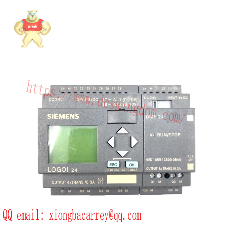 SIEMENS 6ED1 052-1CC00-0BA5 LOGIC MODULE, DISPLAY