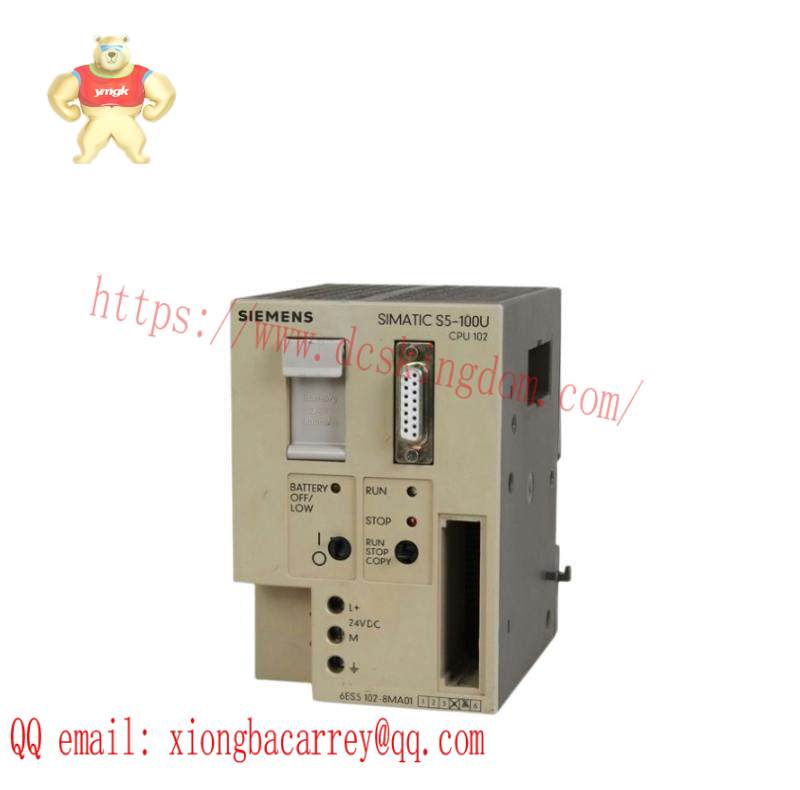 SIEMENS 6ES5102-8MA12 Central Processing Unit