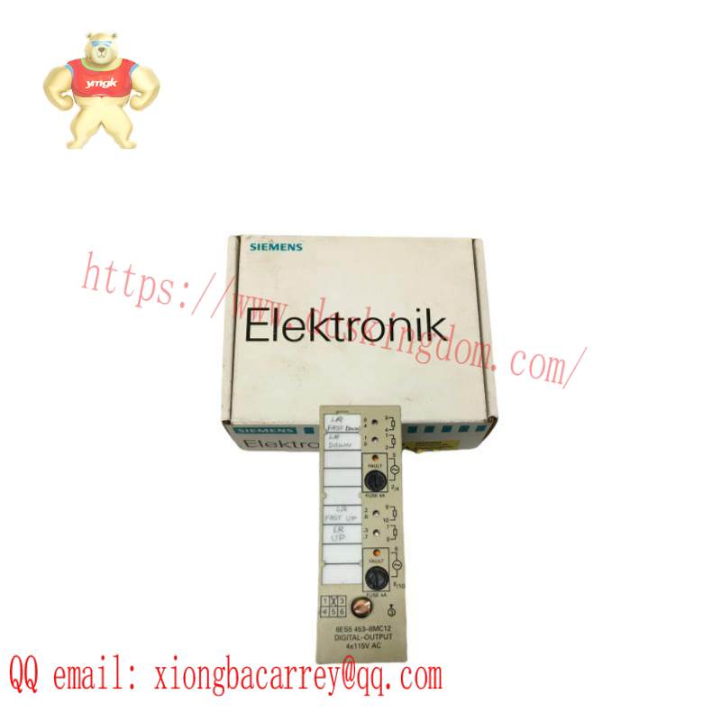 SIEMENS 6ES5453-8MC12 Digital Output Module