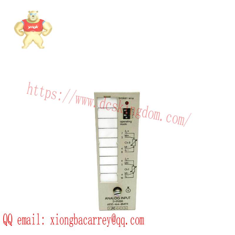 SIEMENS 6ES5464-8MF11 Analog Input Module