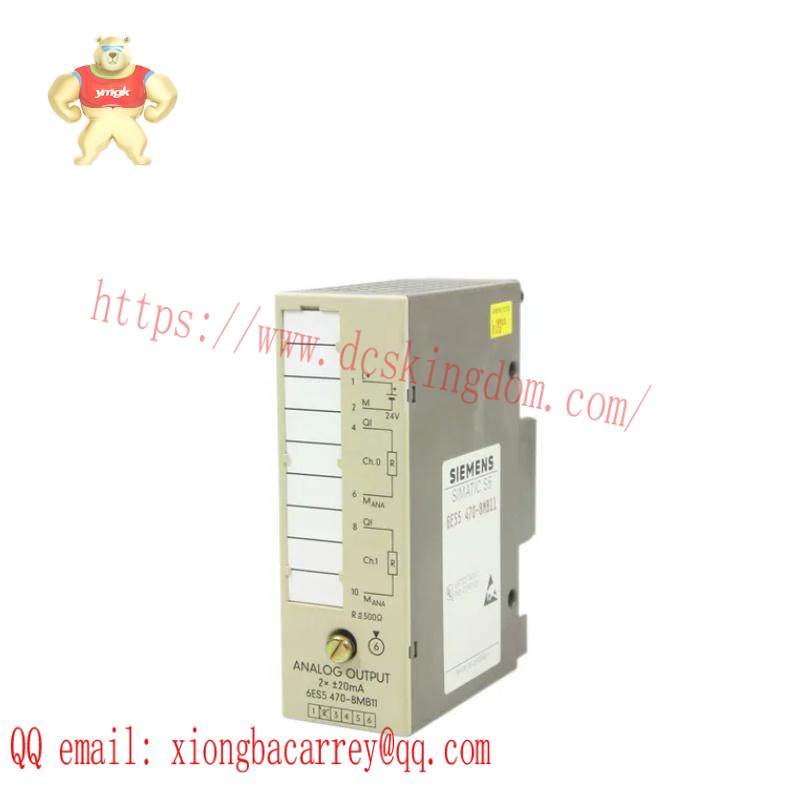 SIEMENS 6ES5470-8MB11 Analog Output Module